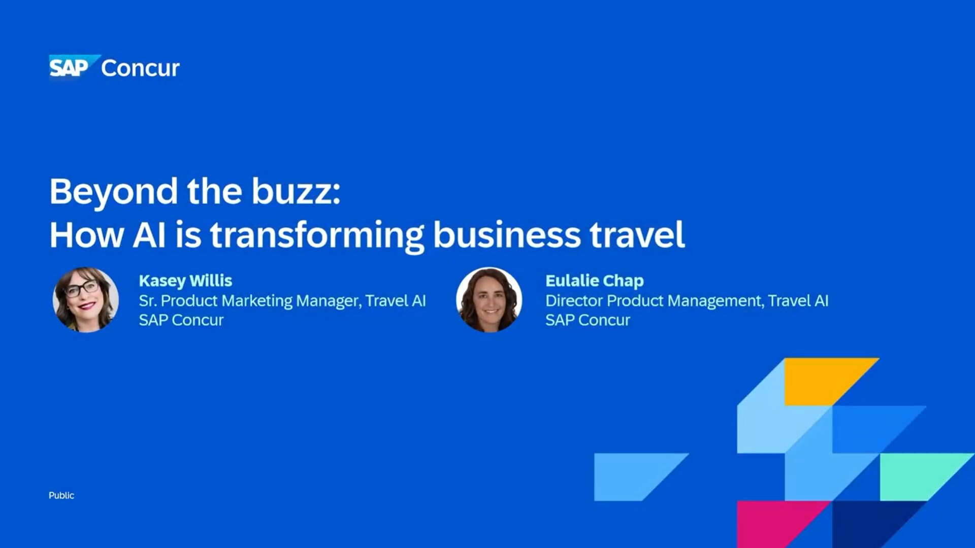 <span>Beyond the buzz: how AI is transforming business travel </span>
