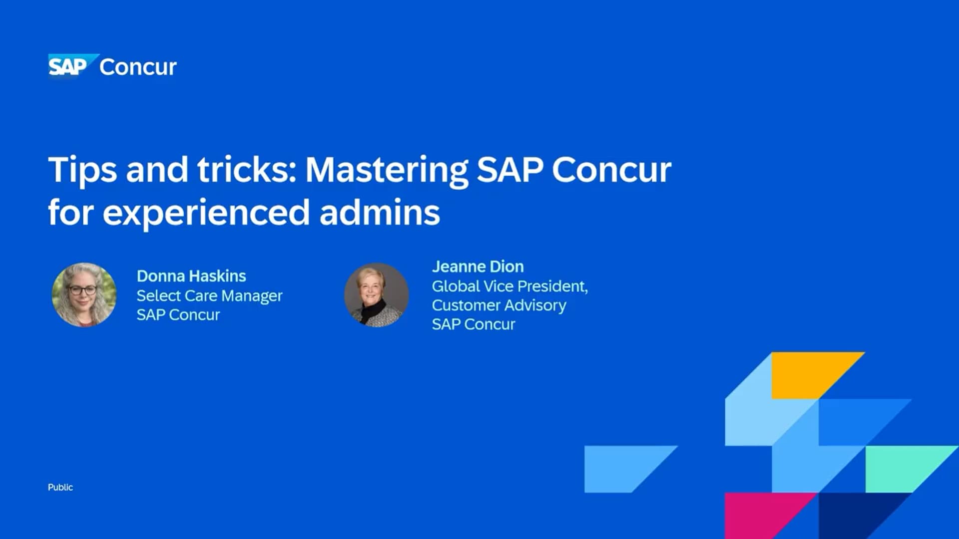 <span>Tips and tricks: mastering SAP Concur for experienced admins</span>
