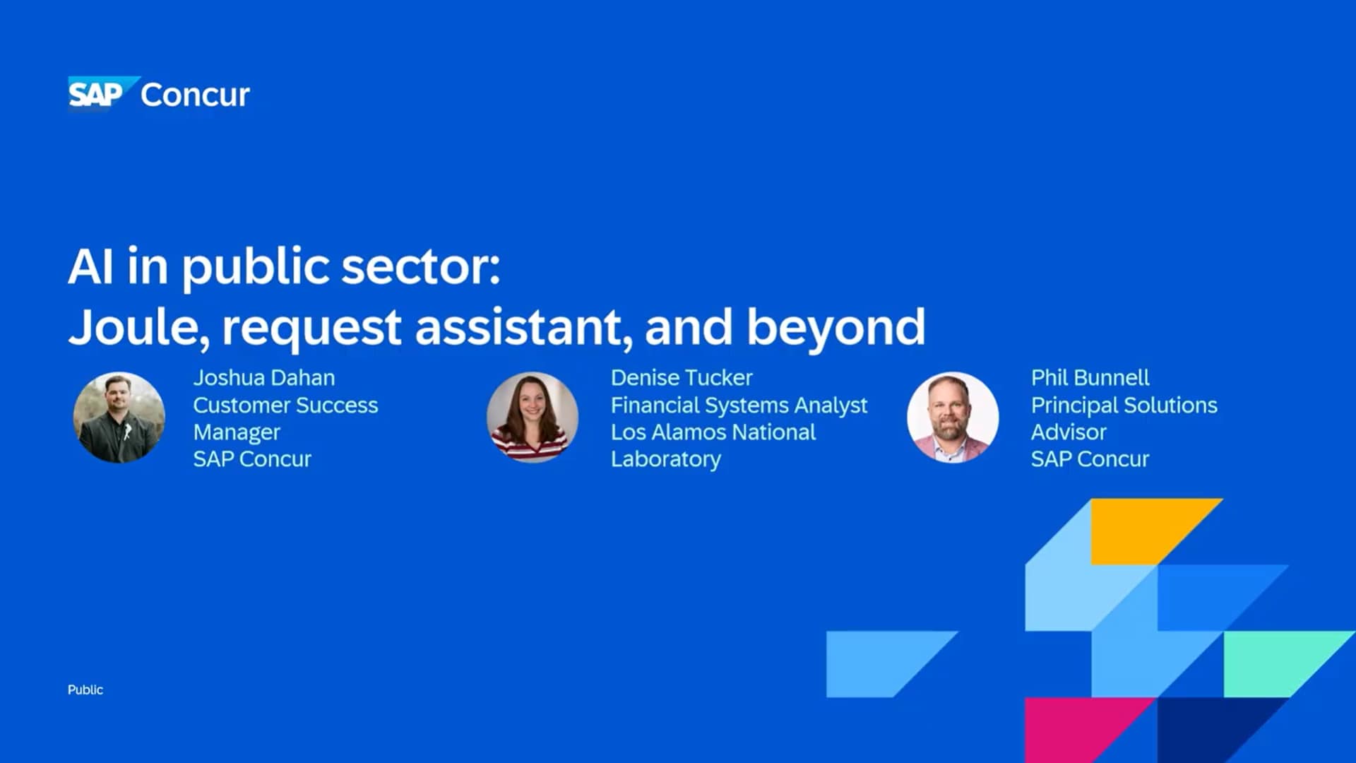 <span>AI in public sector: Joule, Request Assistant, and beyond</span>
