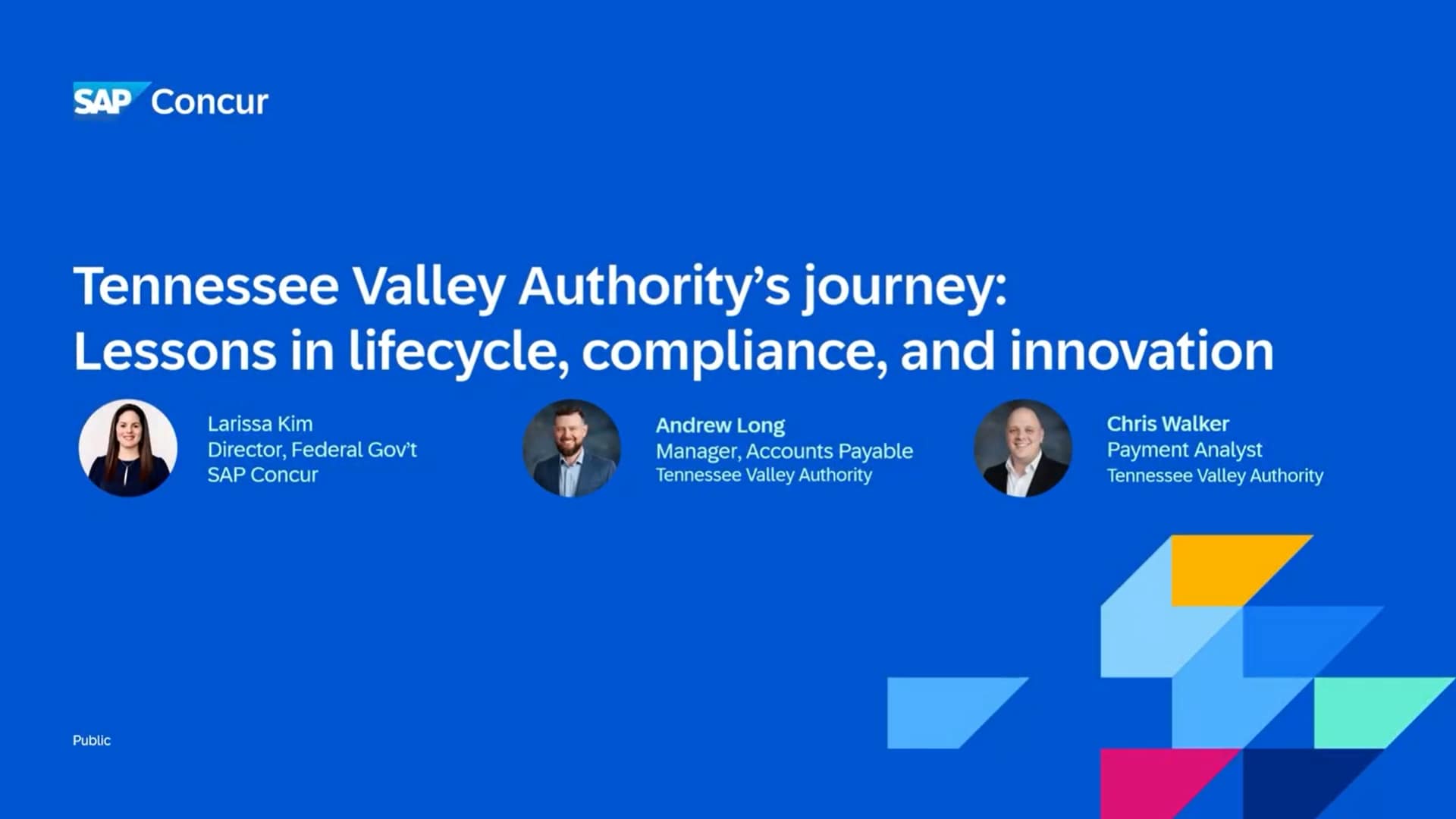 <span>Tennessee Valley Authority's journey: lessons in lifecycle, compliance, and innovation </span>
