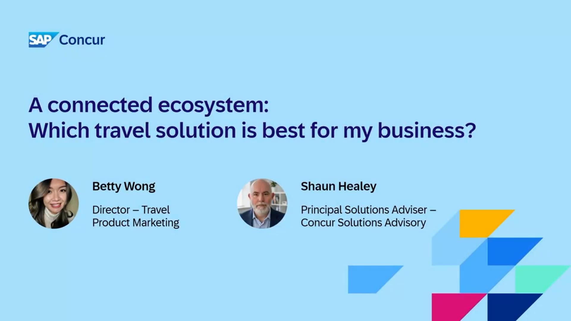 <span>A connected ecosystem: which travel solution is best for my business</span>

