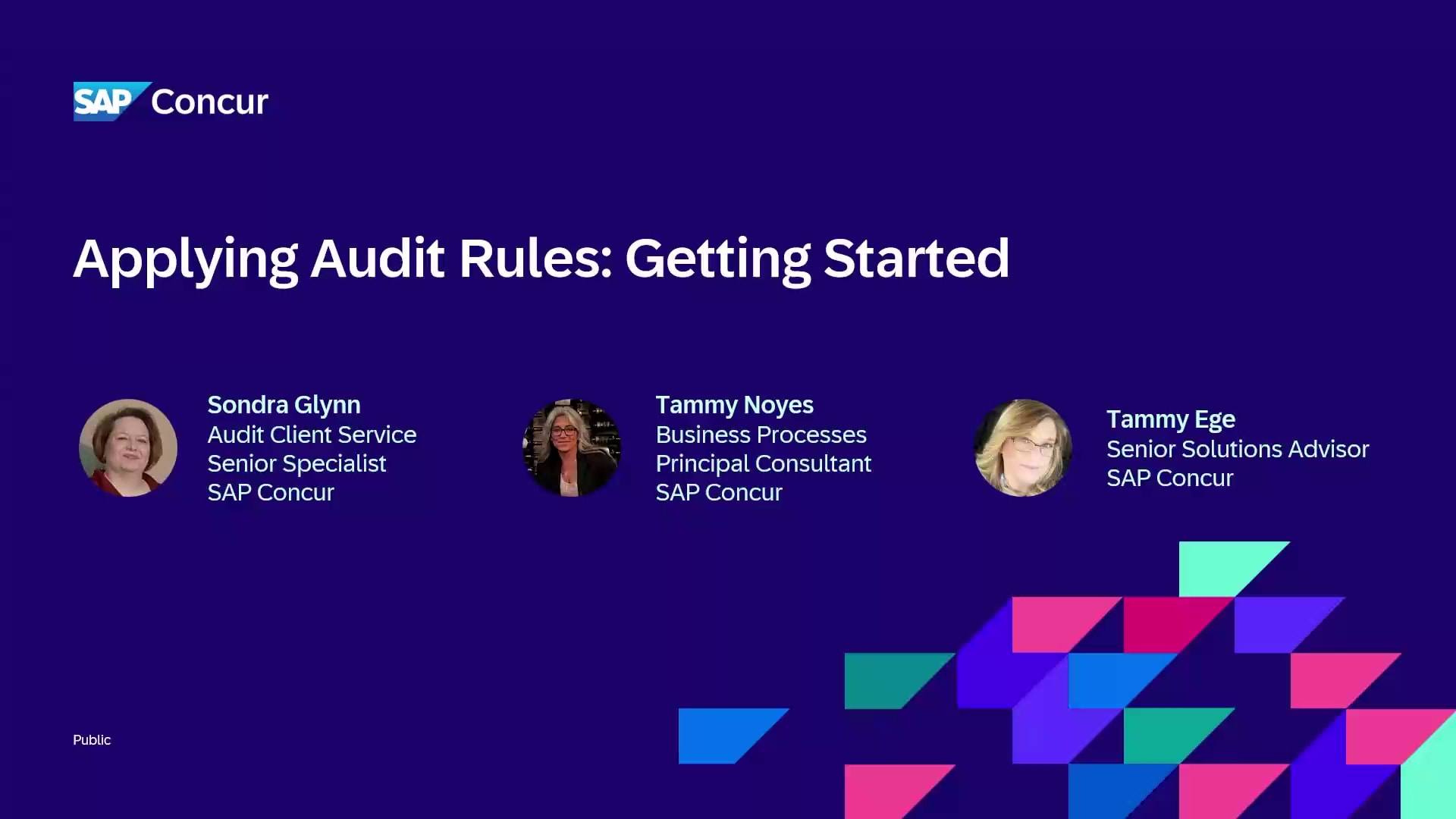 <span>Applying Audit Rules: Getting Started</span>
