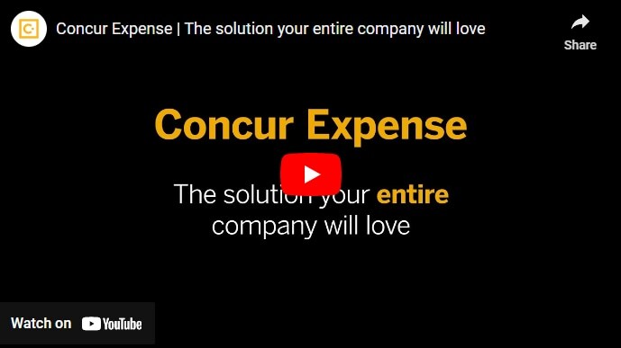 <span>Concur Expense | The Solution Your Entire Company Will Love</span>
