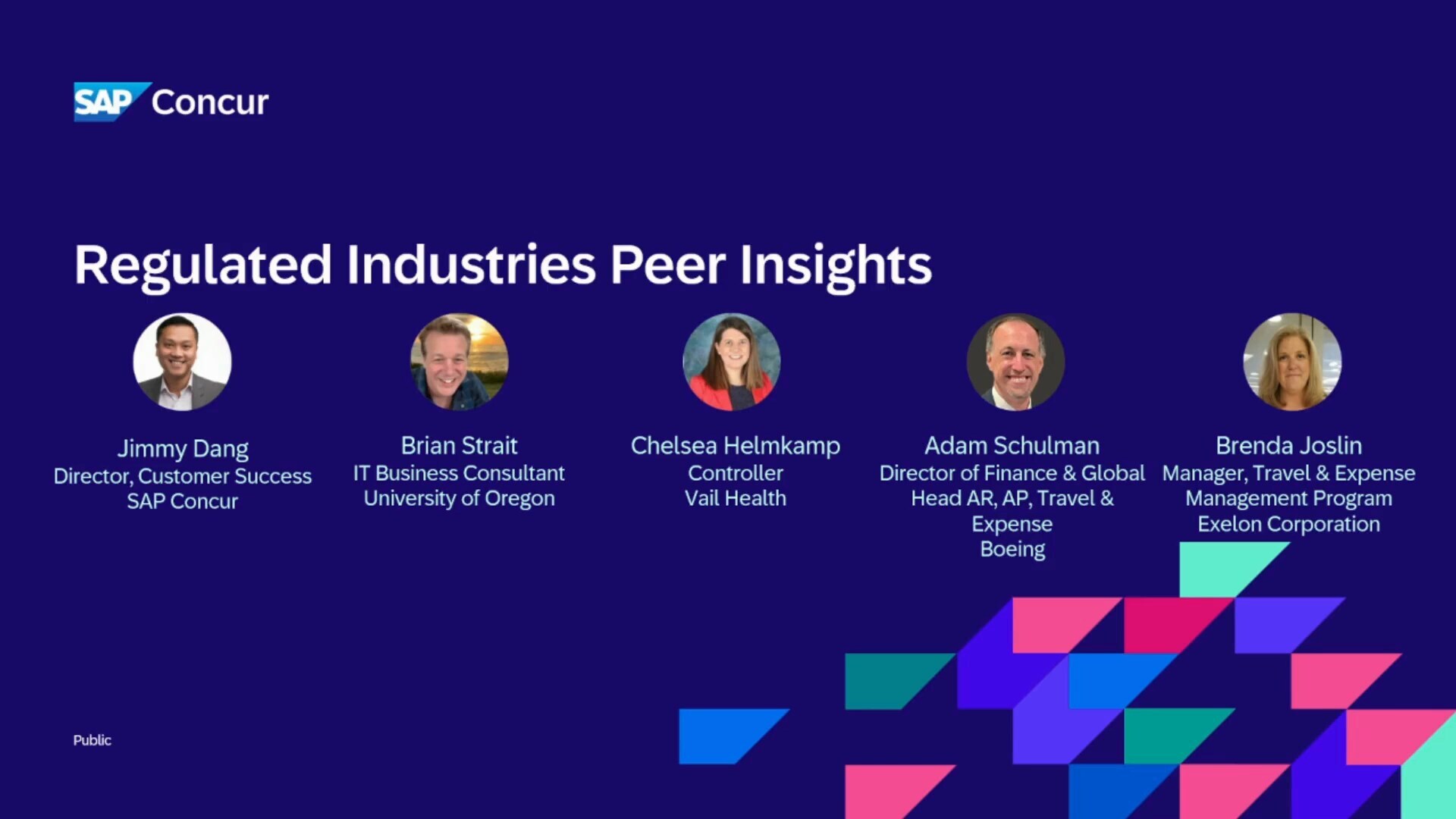 <span>Regulated Industries: Peer Insights</span>
