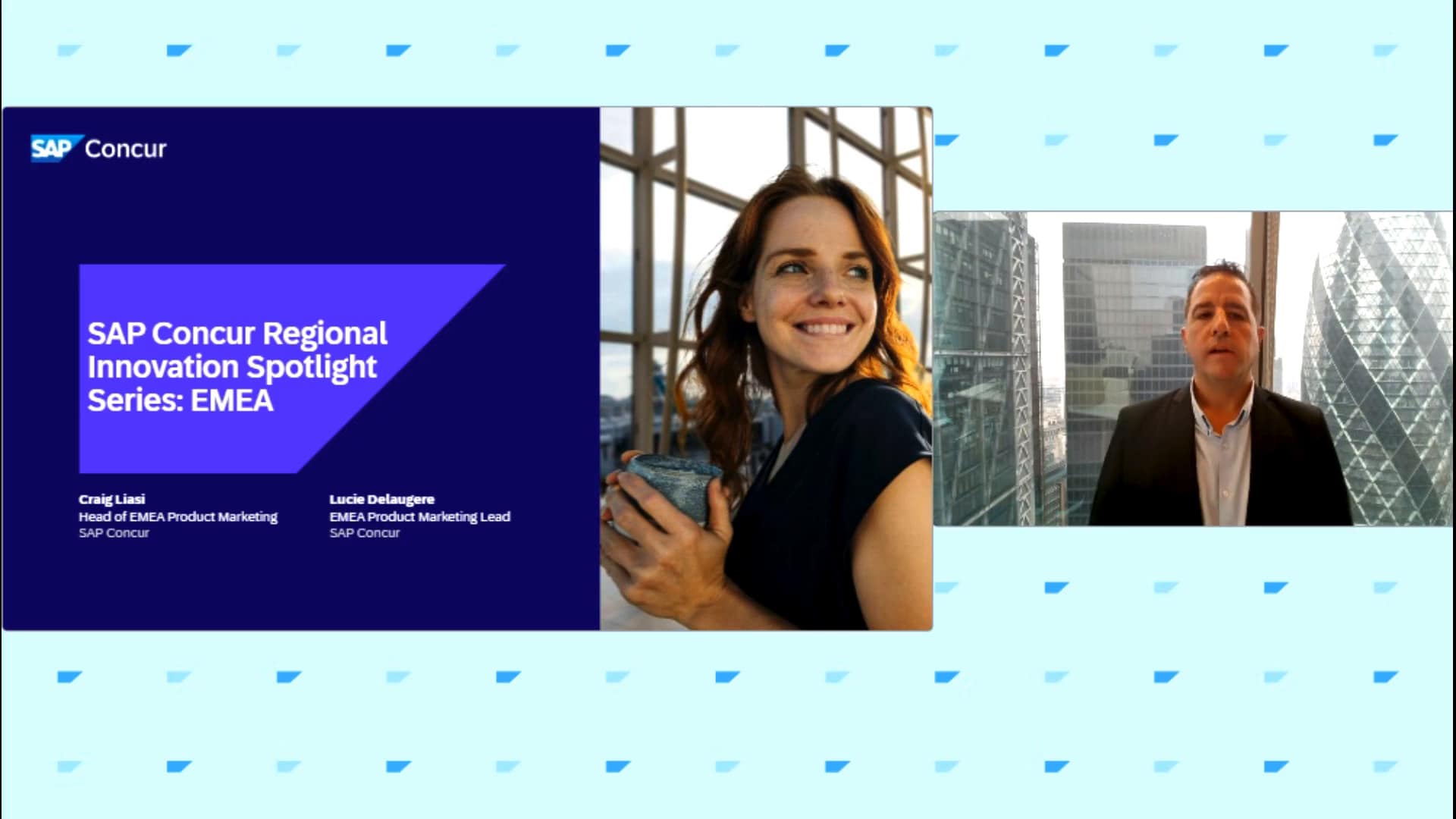 <span>SAP Concur Regional Innovation Spotlight Series: EMEA</span>

