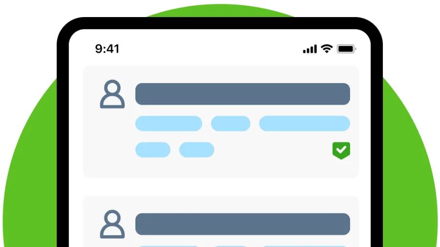 graphic of app