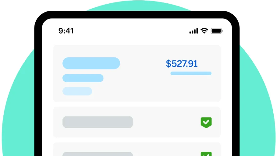 graphic of app