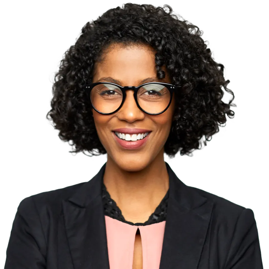 Woman in suit