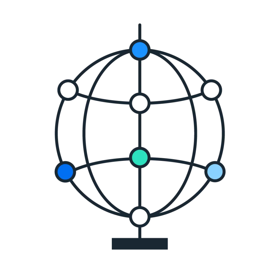 Globe pictogram