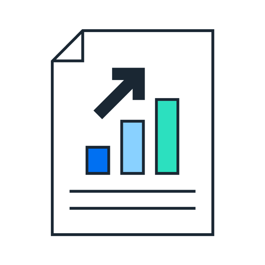 document with arrow pointing up