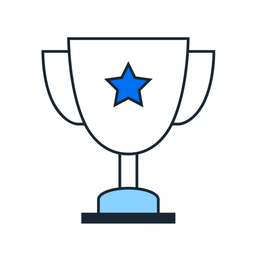 graphic of trophy