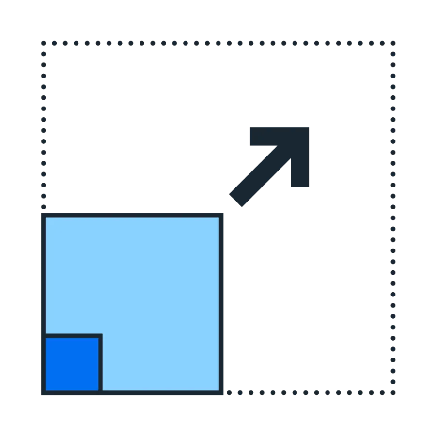 Growth pictogram