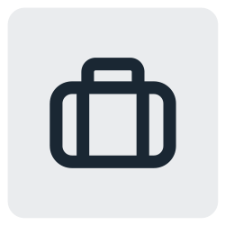 Suitcase pictogram